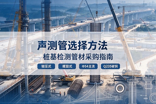 明光声测管选型标准