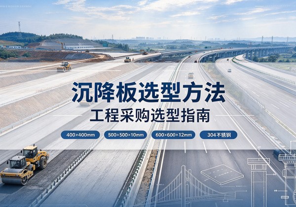 明光沉降板选择方法
