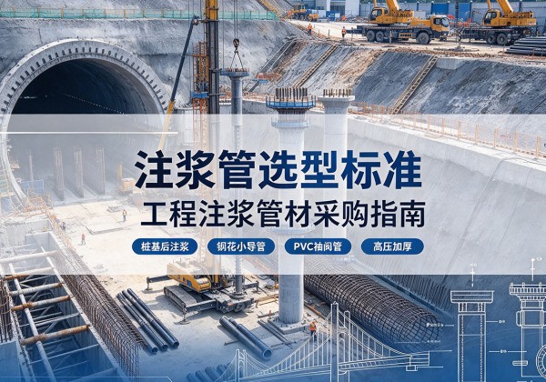 明光注浆管选型标准
